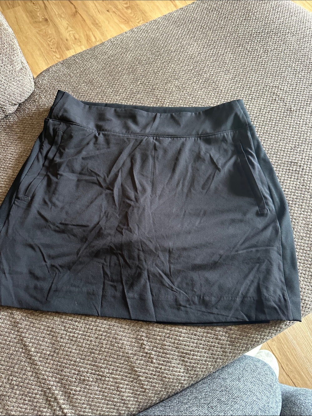 Member Mark/Black Women's Stretch Skort Skirt, never worn size med